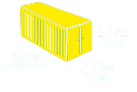 Standard Container Seco 6 metros