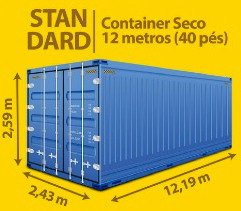 Standard Container Seco 12 metros